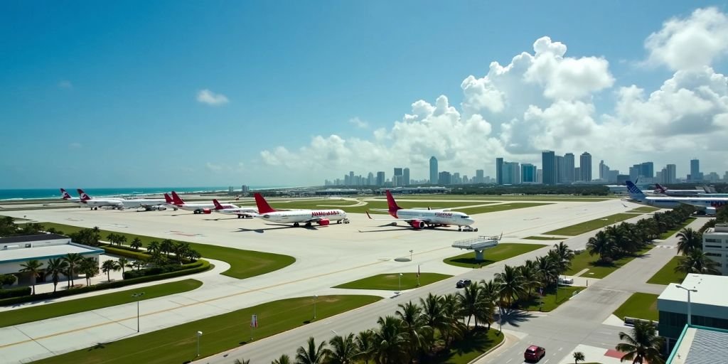 best airport for flying to miami